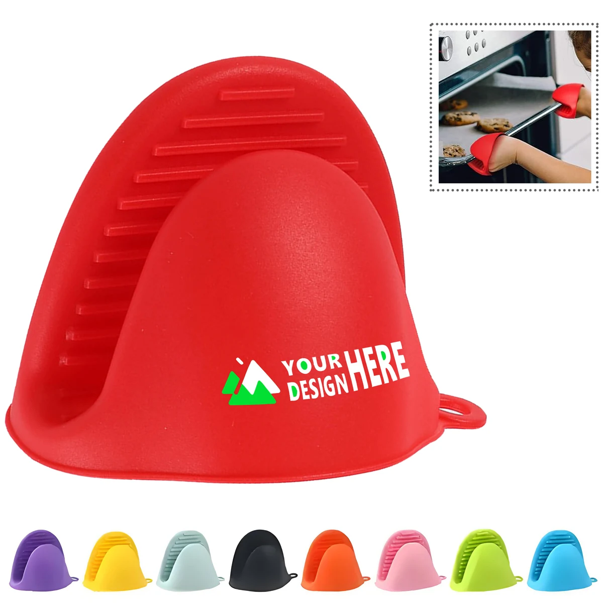 Single Mini Silicone Baking Oven Cooking Gloves 1
