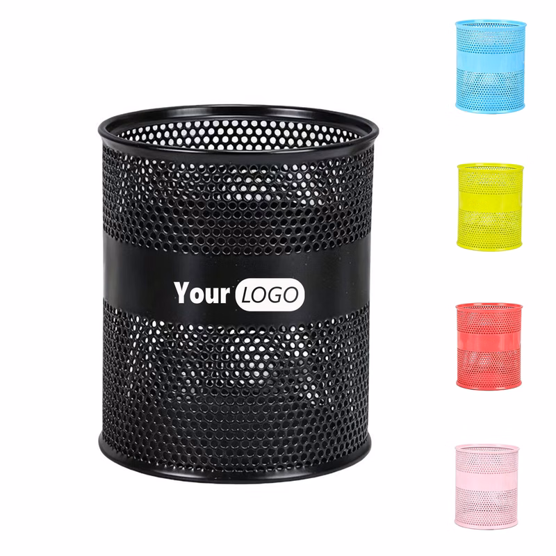 Iron Mesh Pen Holder