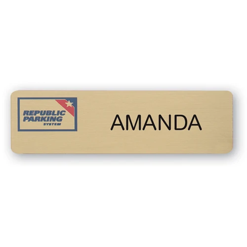 Executive Brass Badges 1