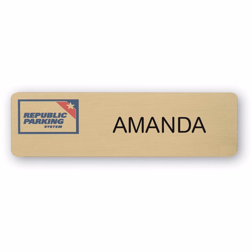 Executive Brass Badges
