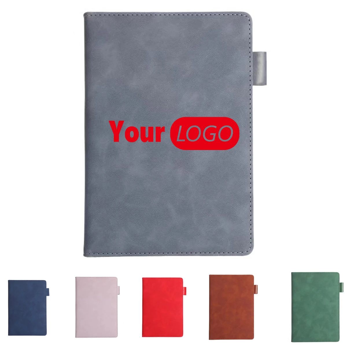 Side Slot Lined Notebook For Workplace Note Taking 1