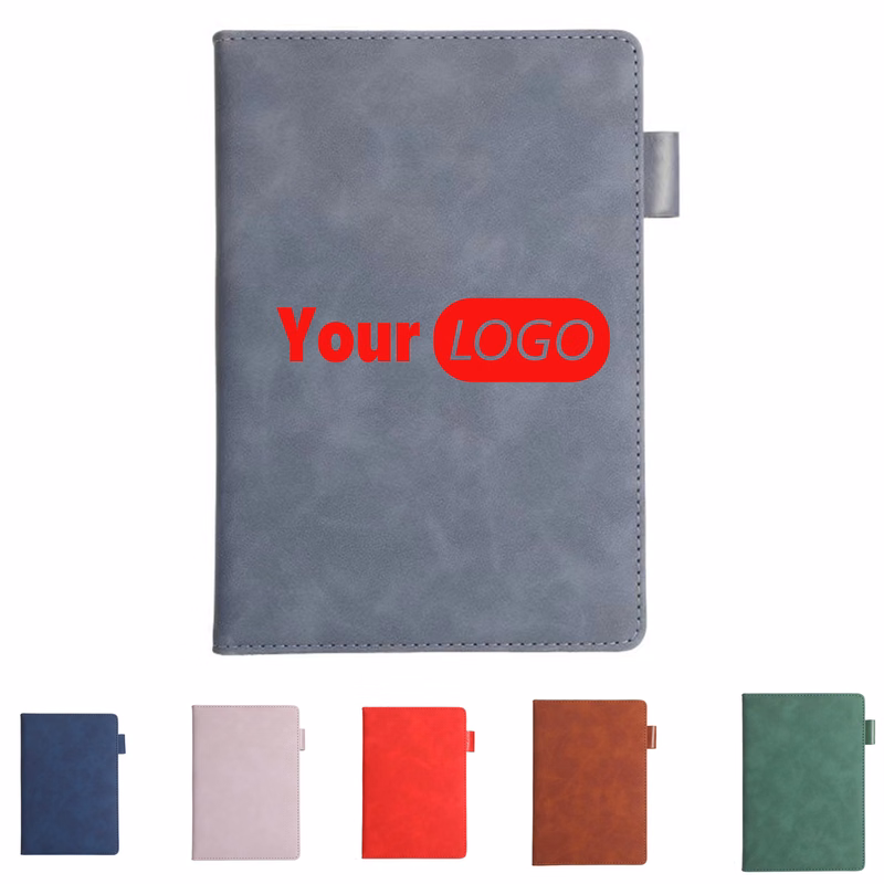 Side Slot Lined Notebook For Workplace Note Taking