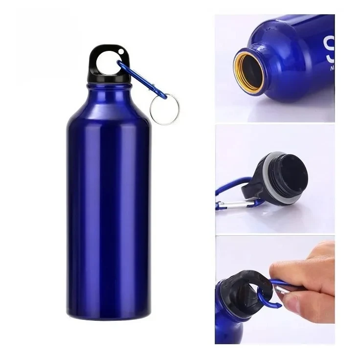 Silver Stainless Steel Water Bottles 1
