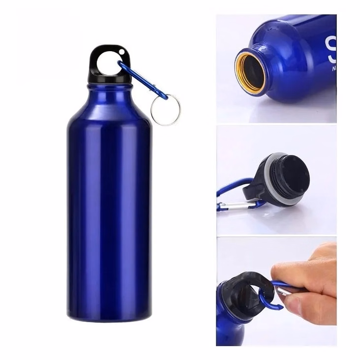 Silver Stainless Steel Water Bottles