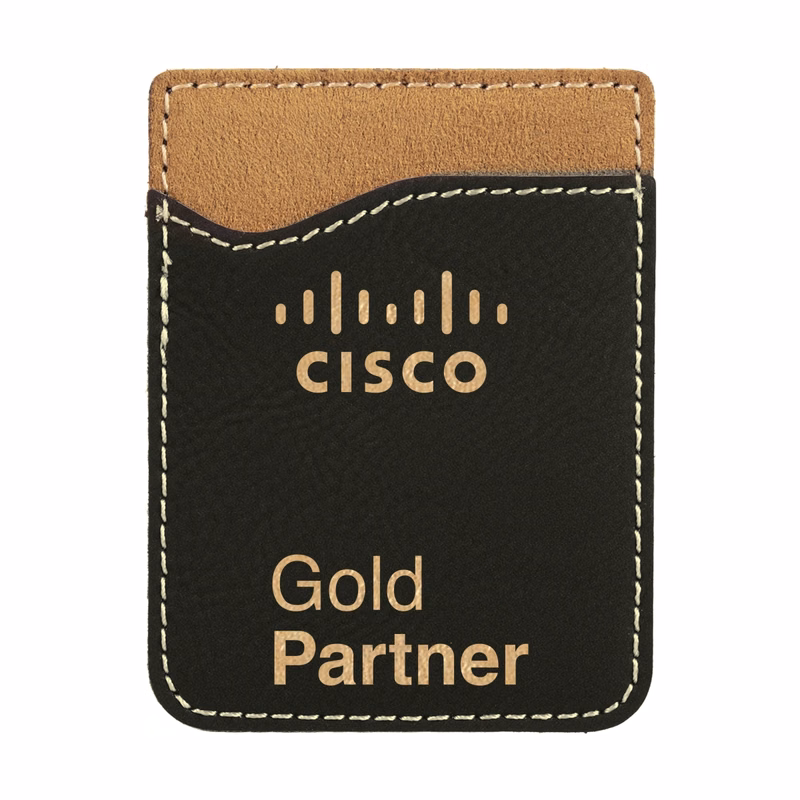 Laser Engraved Leatherette Phone Wallet (2.375"x3.125")