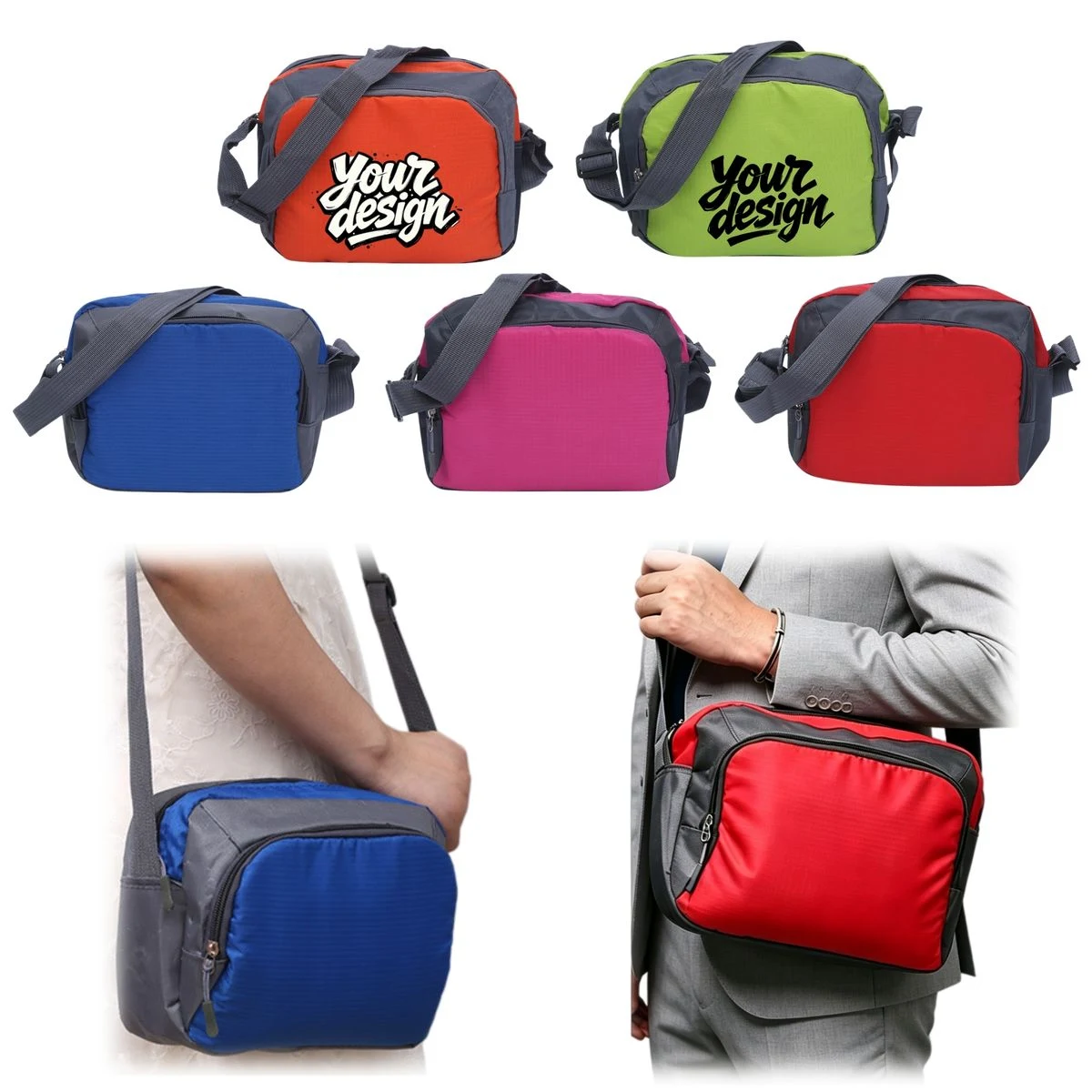 Oxford Shoulder Sport Bag 1