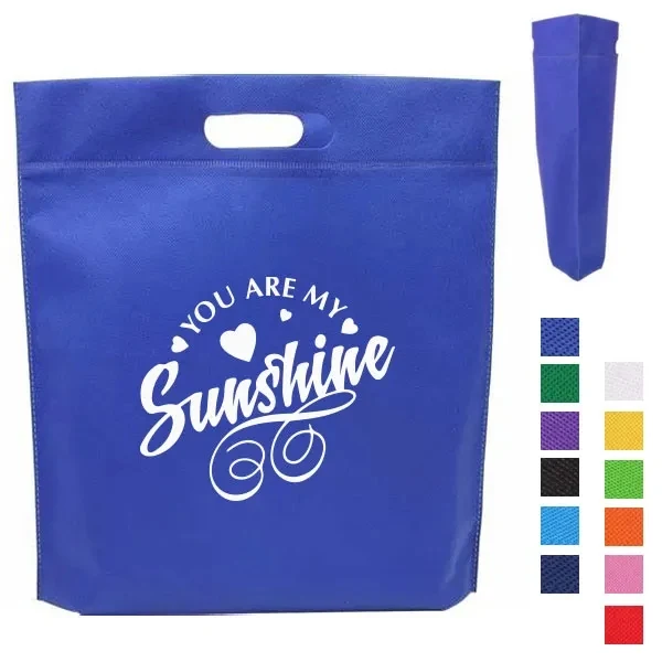 Promotional Die Cut Handle Tradeshow Nonwoven Tote 1