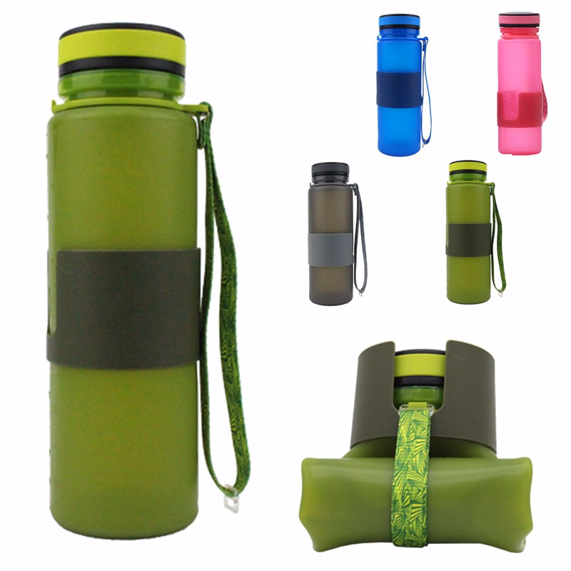 17 oz Folding Water Bottle