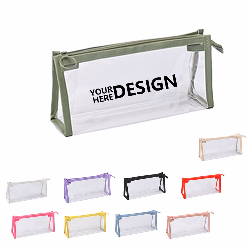 Transparent Triangular Pencil Case