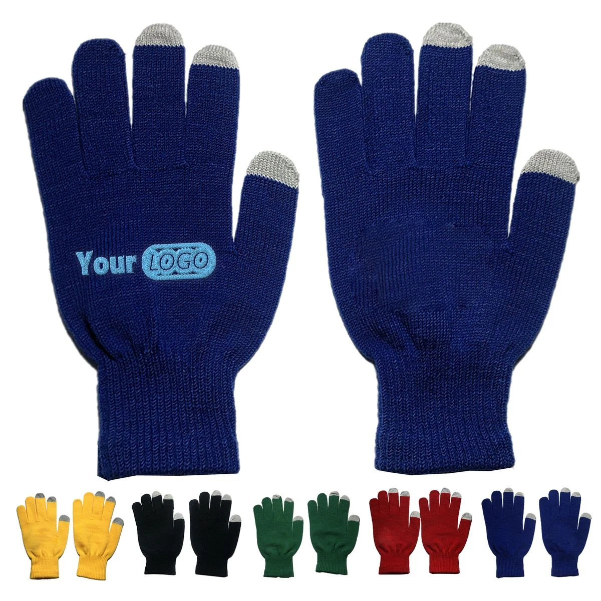 Knitted Touchscreen Gloves for Winter 1