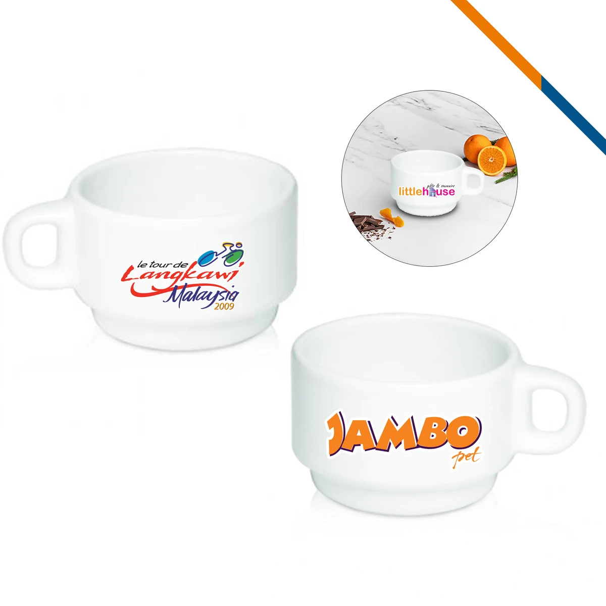 Kalot Ceramic Espresso Cup - 2 OZ 1