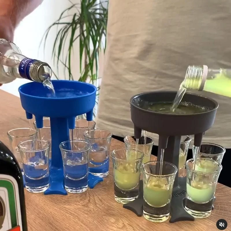 6 Shot Cup Dispenser and Holder kit 1