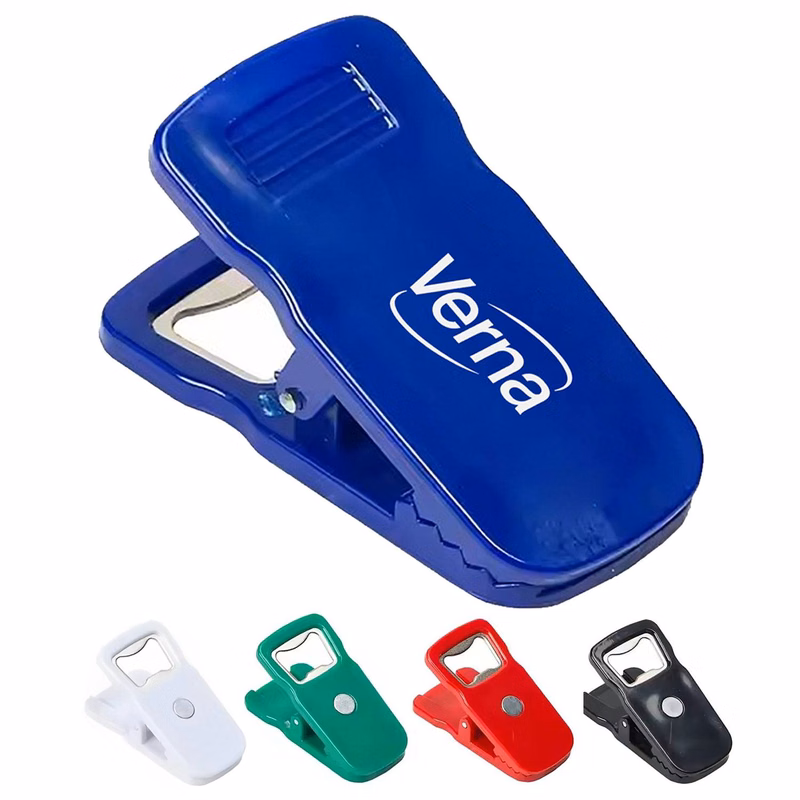 Multi Functional ABS Bottle Opener Magnet Clip