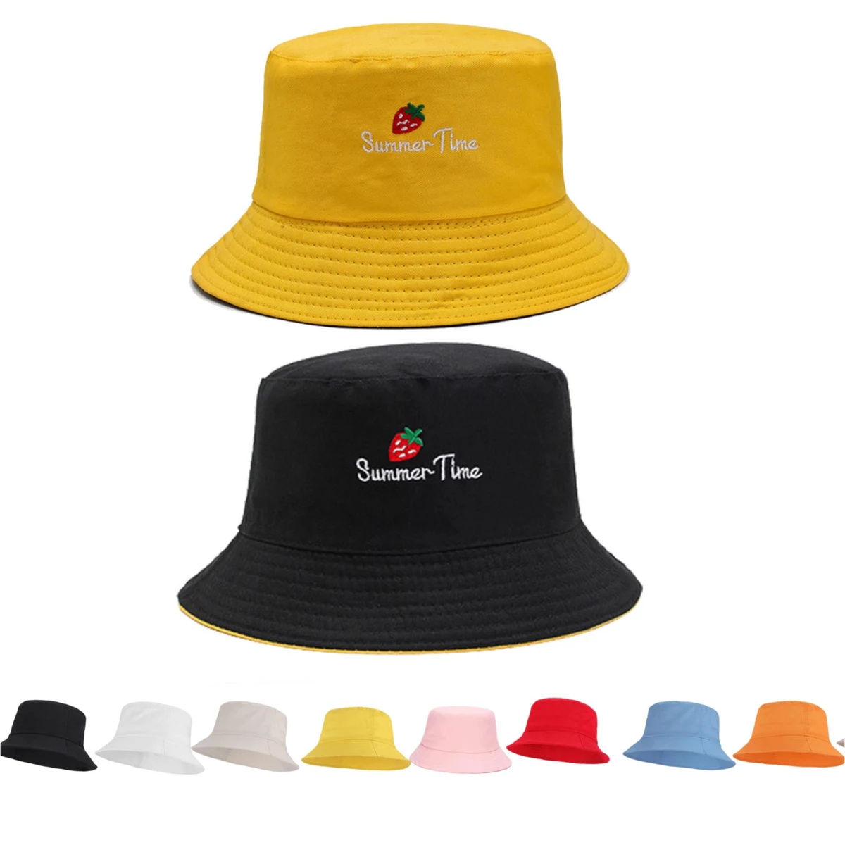 Cotton Packable Bucket Hat 1