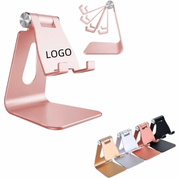 Adjustable aluminum alloy mobile phone holdr