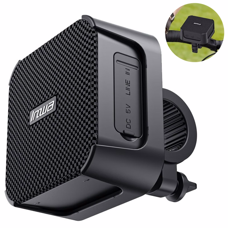 Compact Bluetooth Speaker for Bike W/ Hands-Free Calling