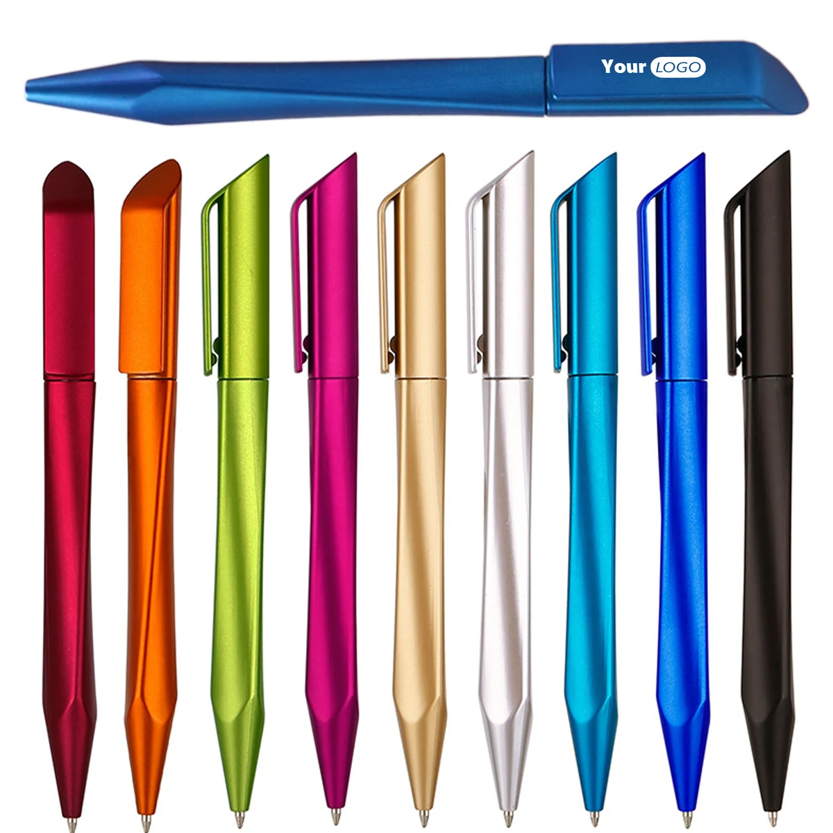Abs Simple Rotating Triangular Pen 1