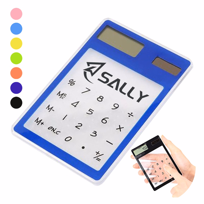 Touch Transparent Solar Calculator