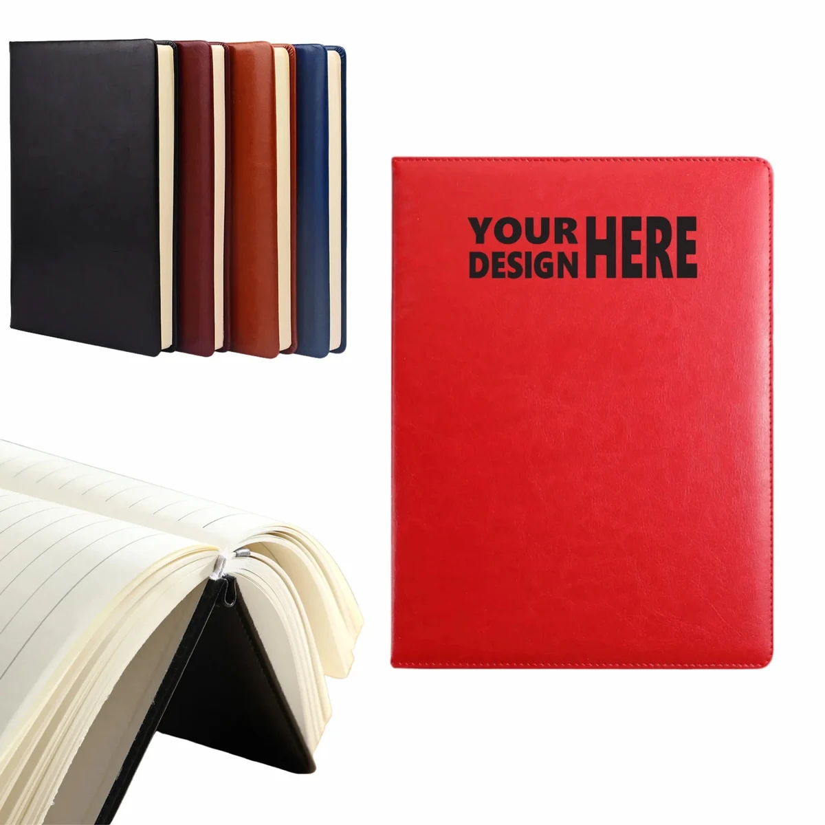 A5 Softcover PU Notebook Office Daily Writing Journal 1
