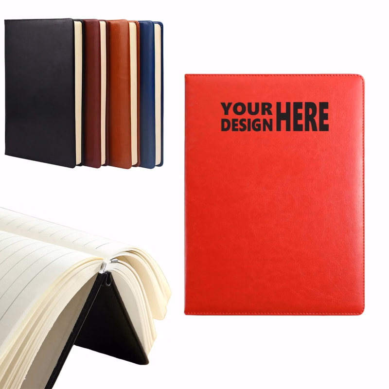 A5 Softcover PU Notebook Office Daily Writing Journal