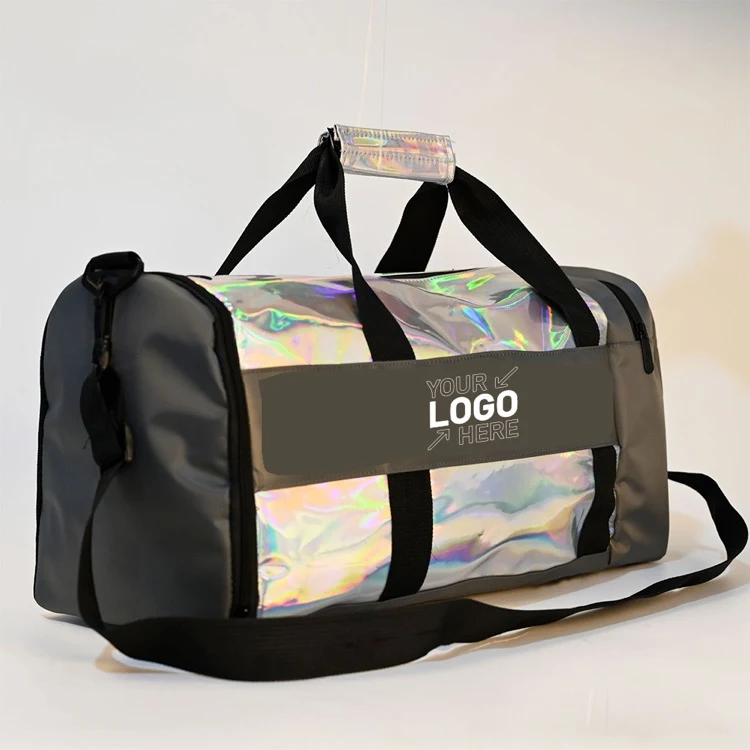 Yoga Laser PU Leather Fitness Bag 1