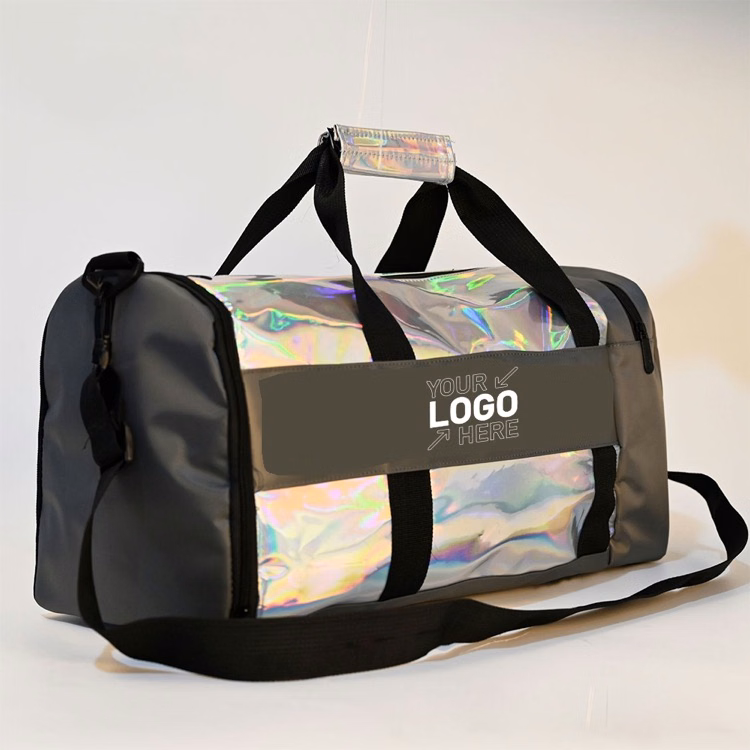 Yoga Laser PU Leather Fitness Bag