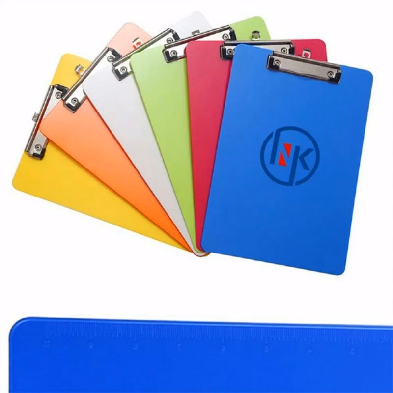Custom Logo Metal PVC Clipboard Folders
