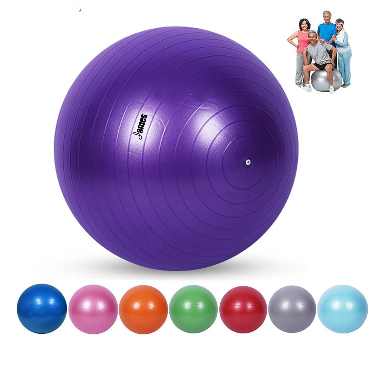 Pvc Thickened Explosion-Proof Yoga Ball 1