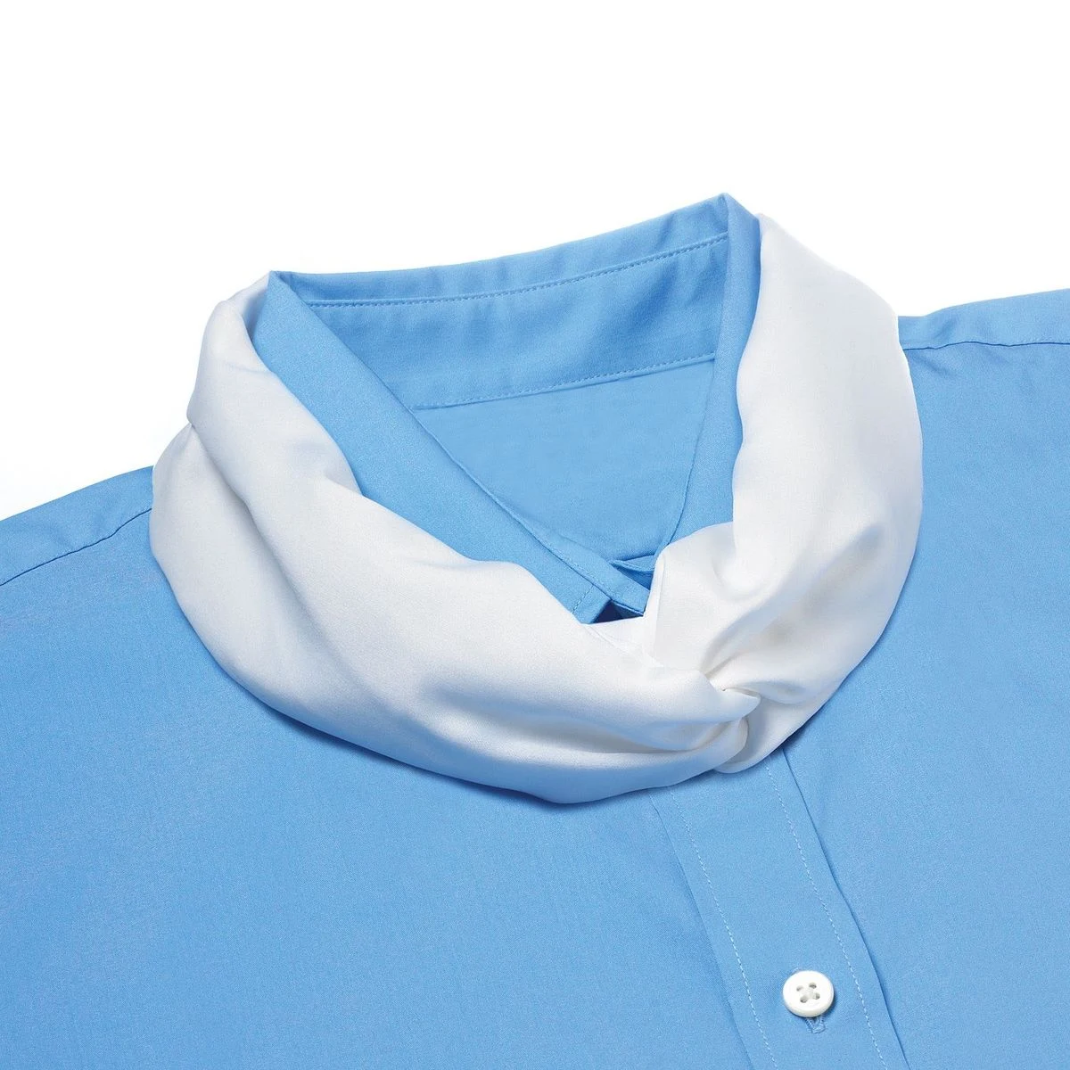 White Knot Scarf 1