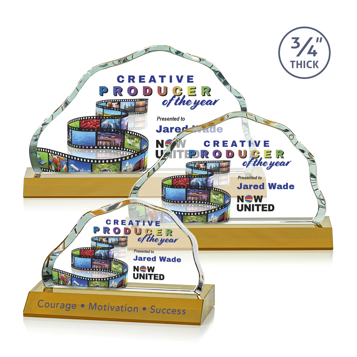 Highbridge VividPrint™ Award - Amber 1