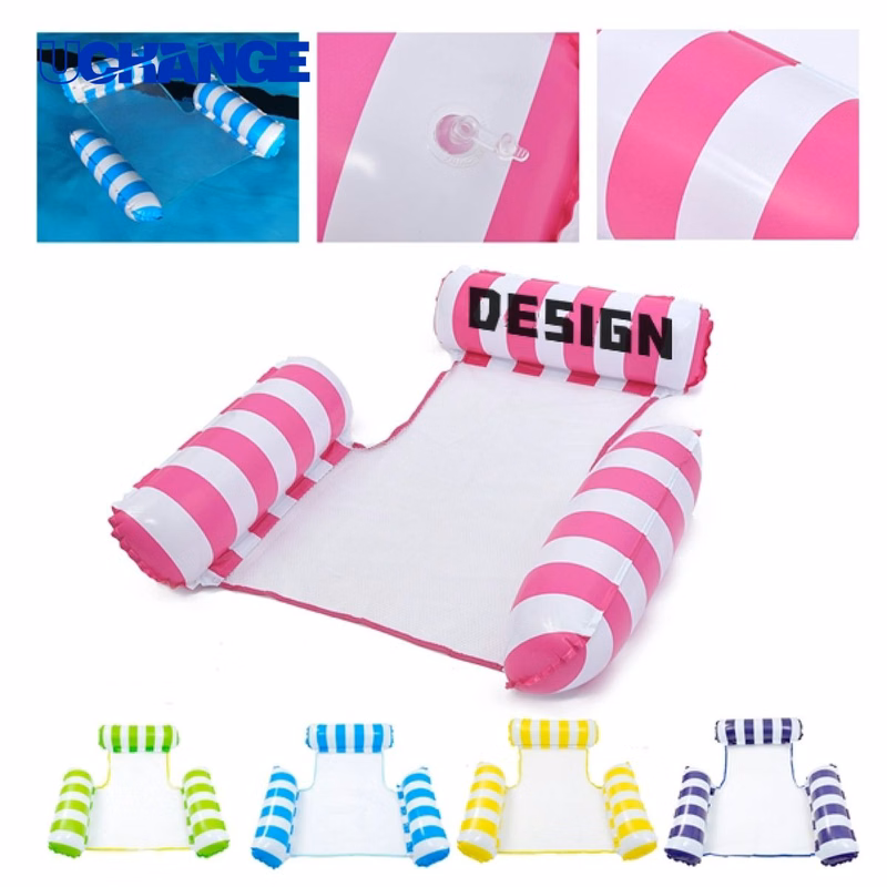 PVC Inflatable Pool Float Raft Lounger for Swimming