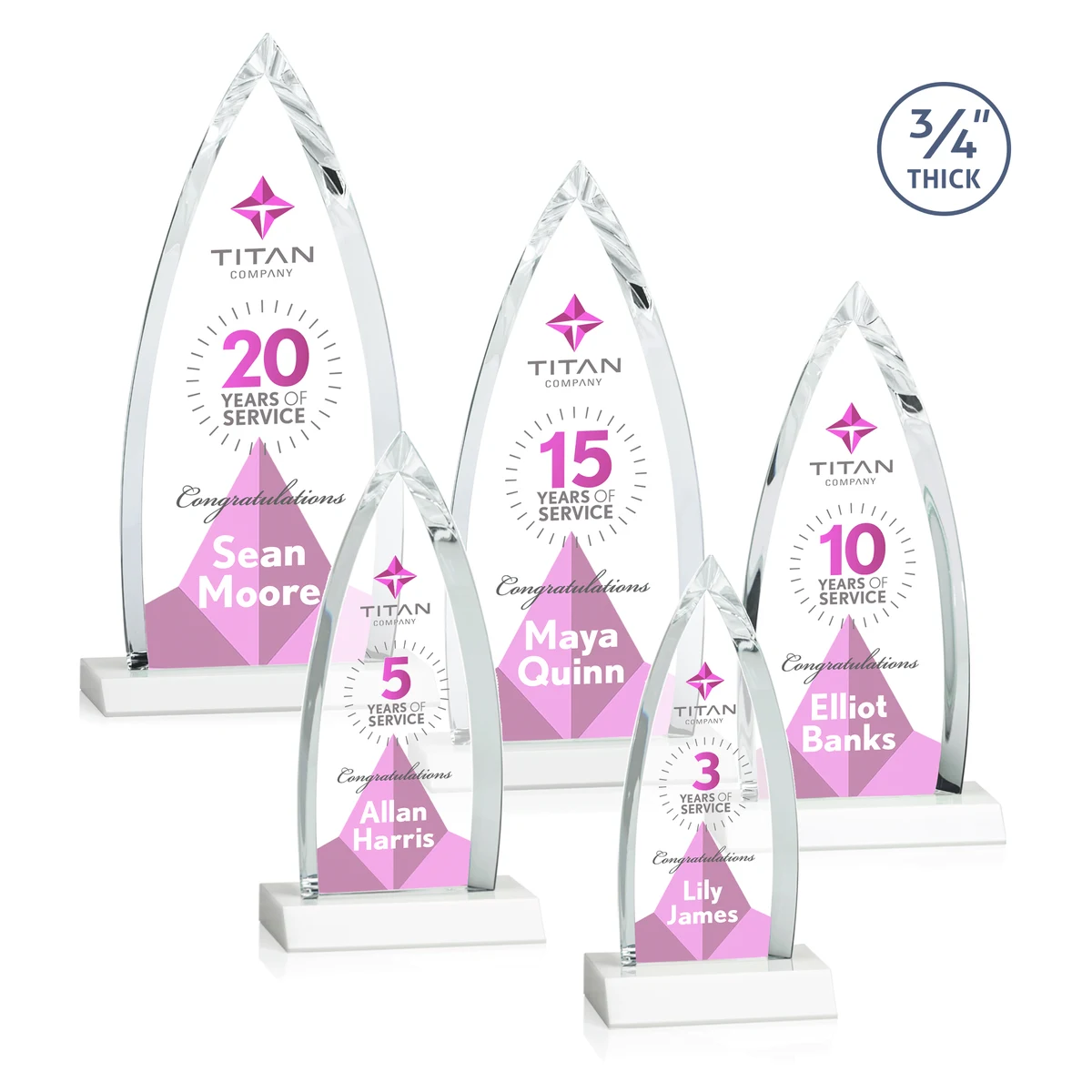 Shildon VividPrint™ Award - White 1