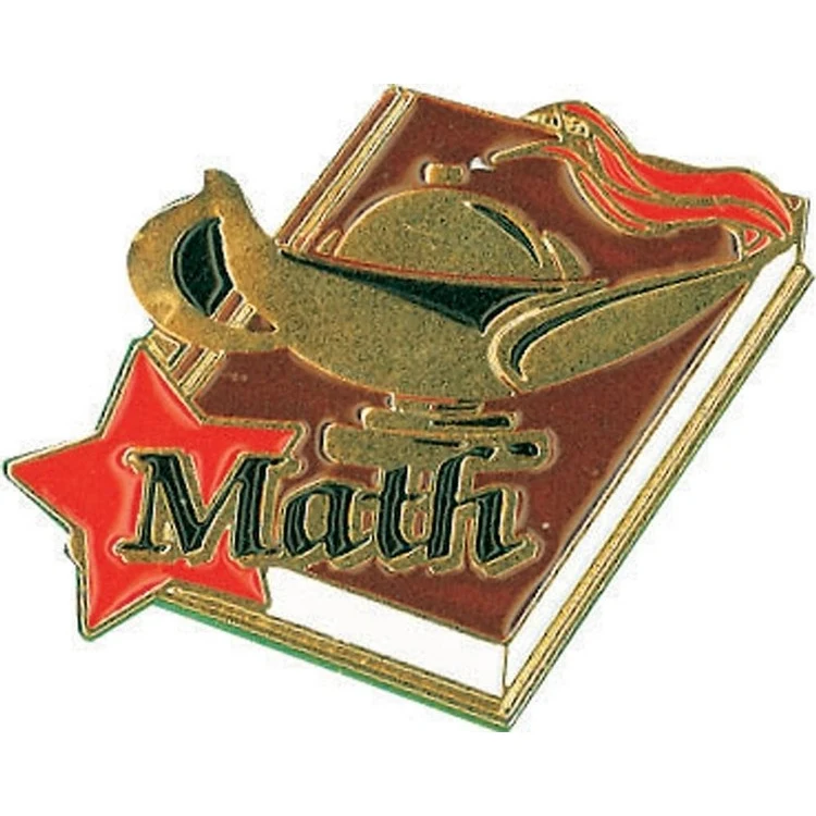 Math Pin Lapel Pin (1-1/4") 1