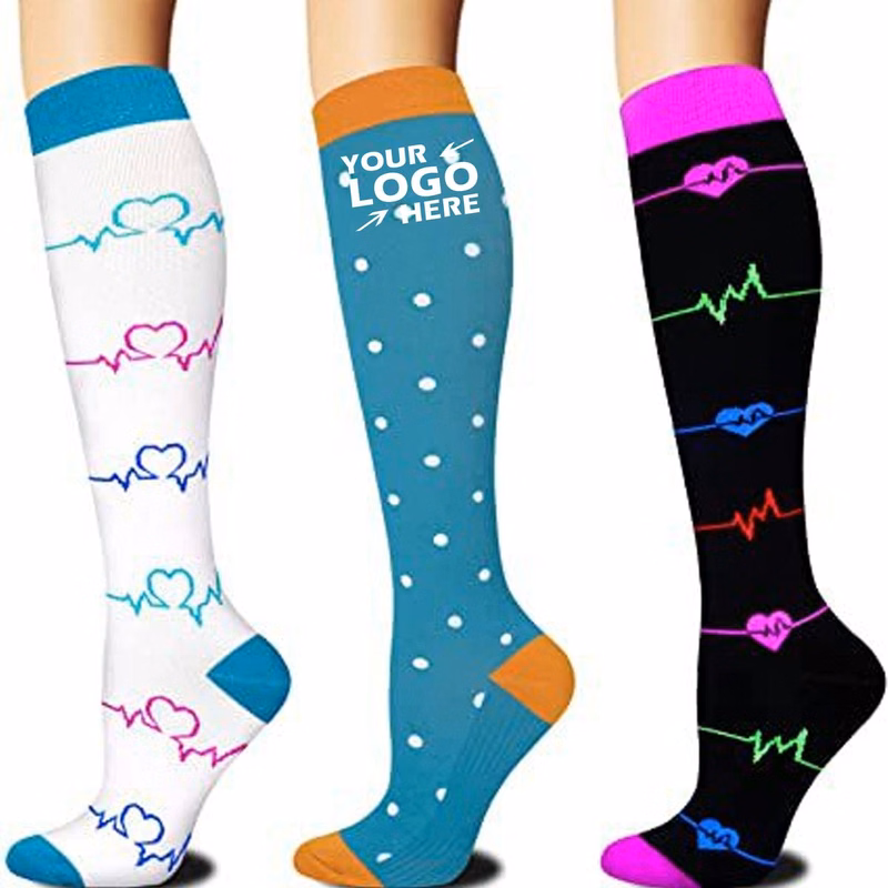 Seamless Moisture-Wicking Compression Socks