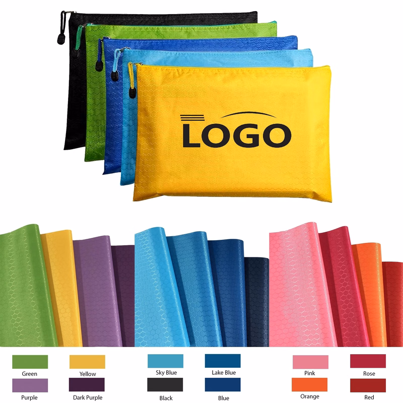 Waterproof Oxford Zipper File Bag