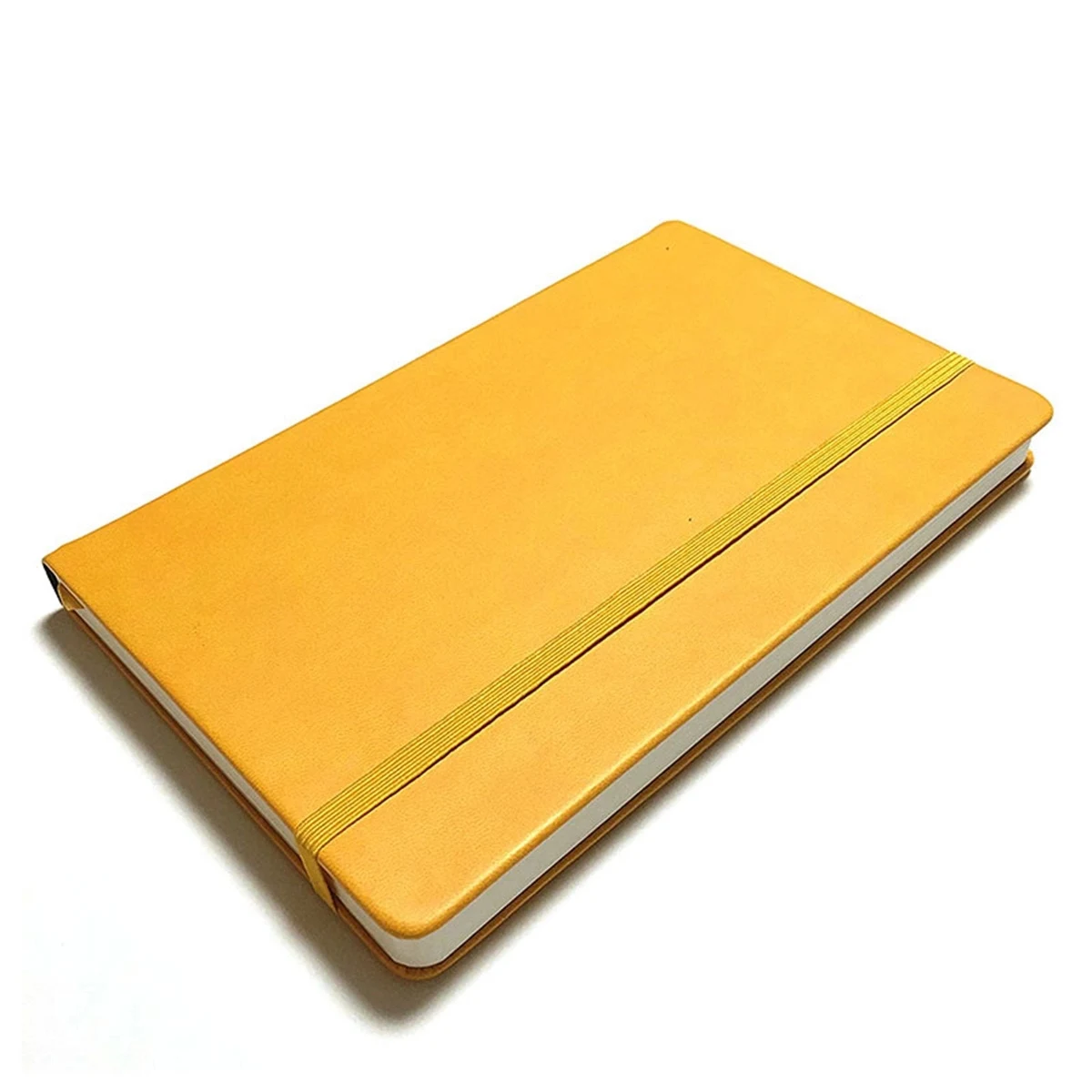 Classical A5 dotted grip journal striped pu cover with pocke 1