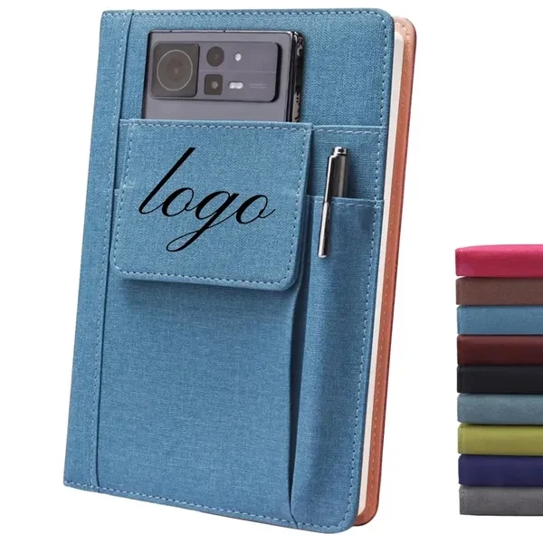 Lined PU Leather Journal Notebook for Office, School and Events 1