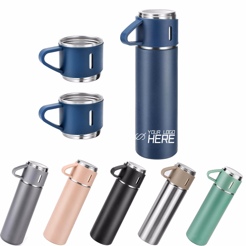 17 OZ Stainless Steel Insulated Thermo With Cup