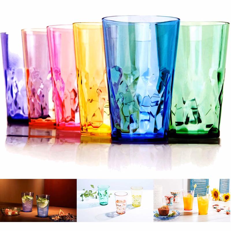 19 oz Unbreakable Premium Drinking Glasses
