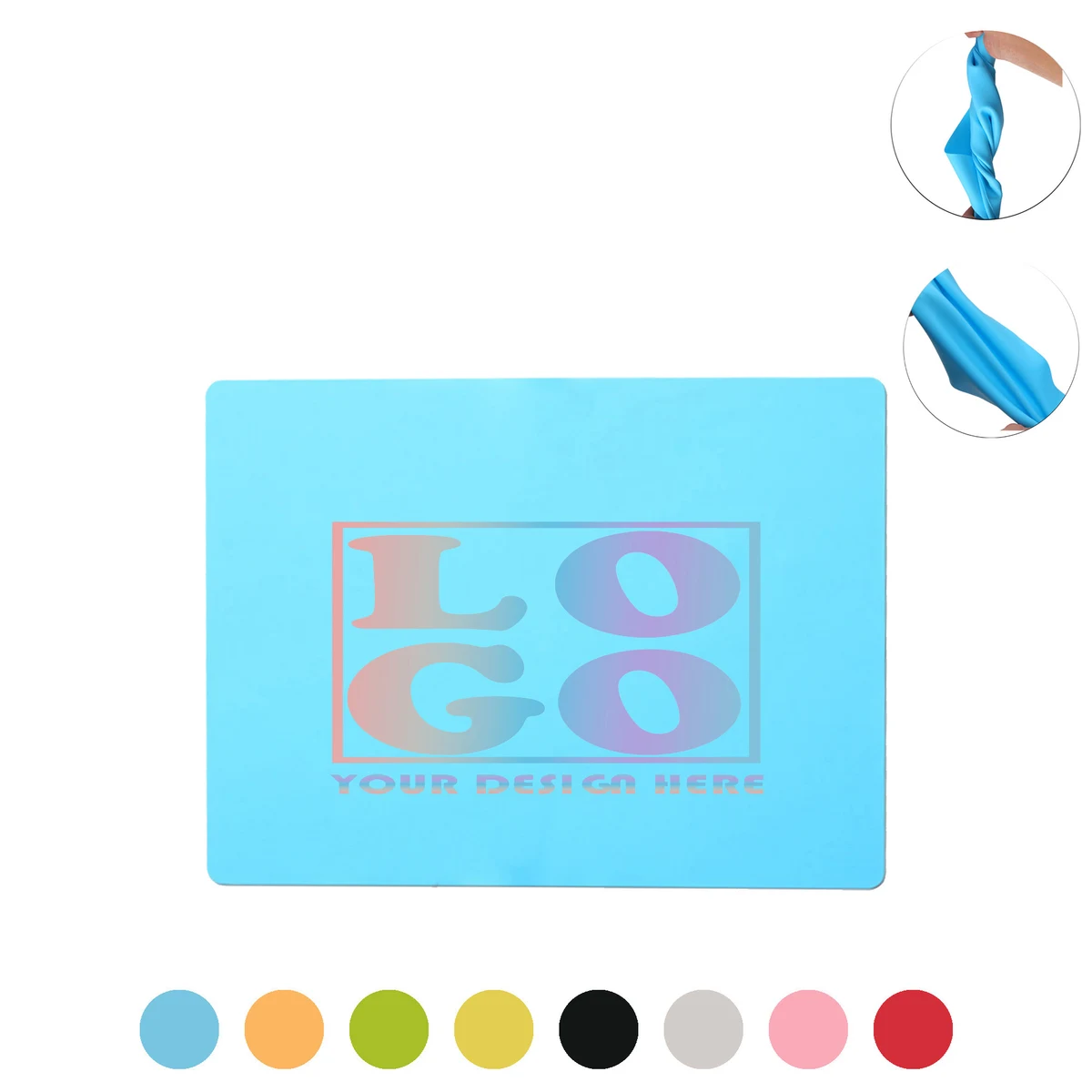 Rectangular Silicone Table Mat 1