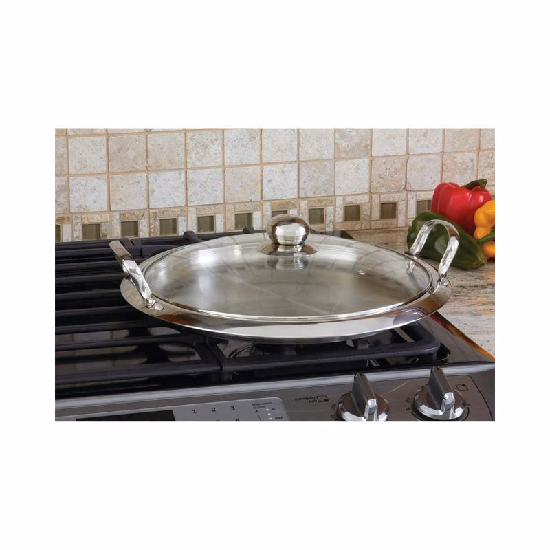 Stovetop Griddles - 14" Stainless Steel