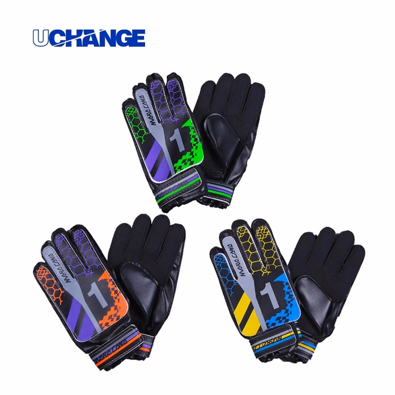 Breathable Goalkeeper Gloves With Grip And Wrist Strap
