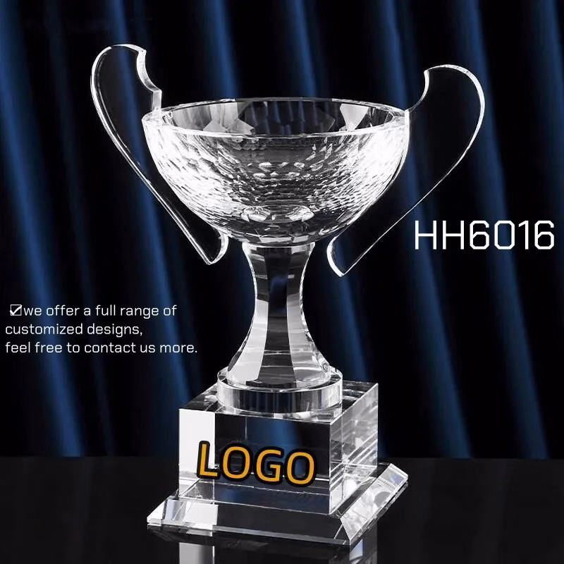 Big Crystal Trophy Cup Award Manufacturer