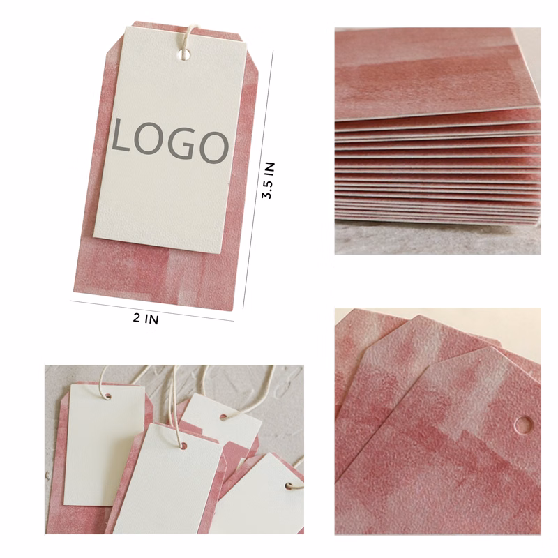 Stylish Clothing Tag of Thick Coated Paper