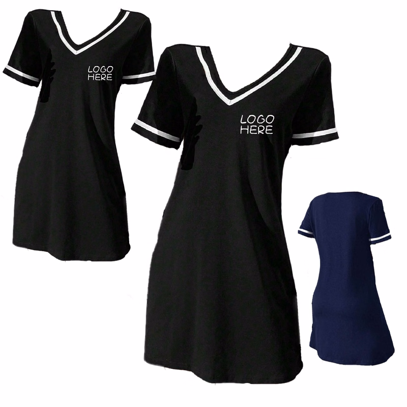 Women's Summer Short Sleeve Short Dress