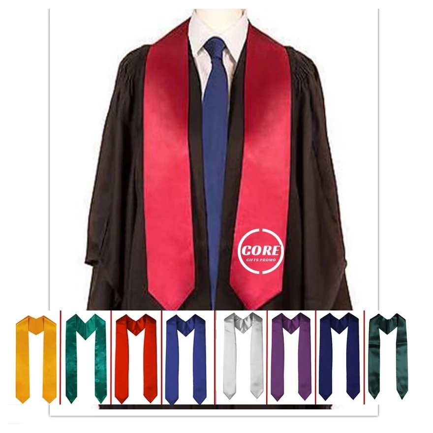 Plain Graduation Honor Stole Classic 1