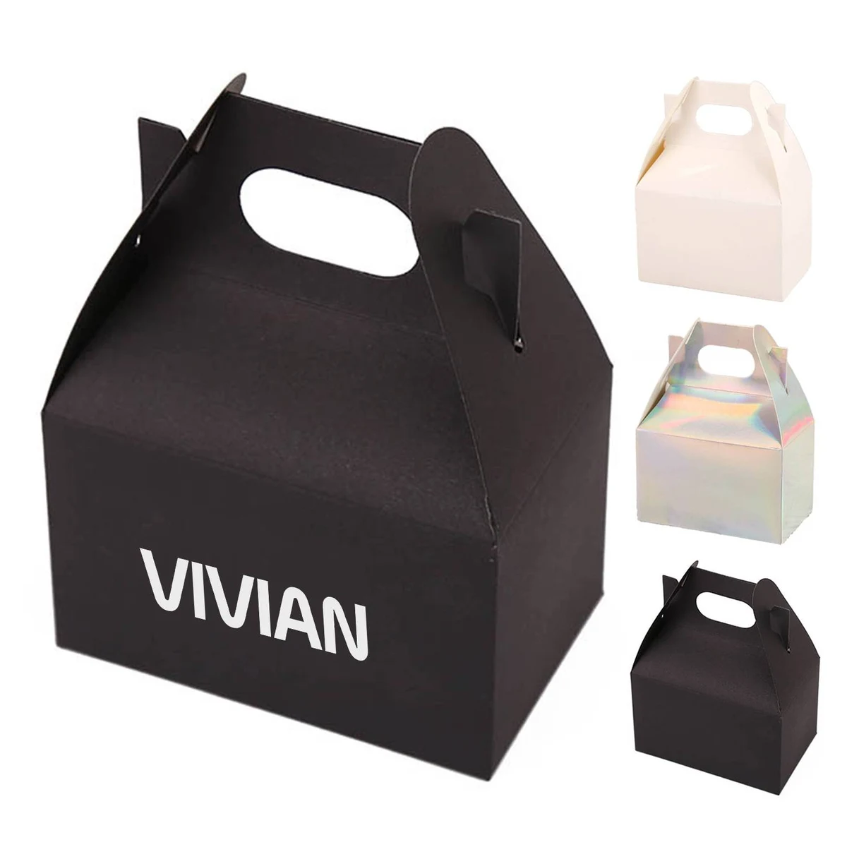Portable Food Packaging Bakery Box 1