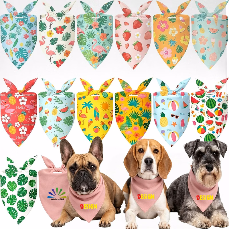 Custom Sublimation Dog Bandana
