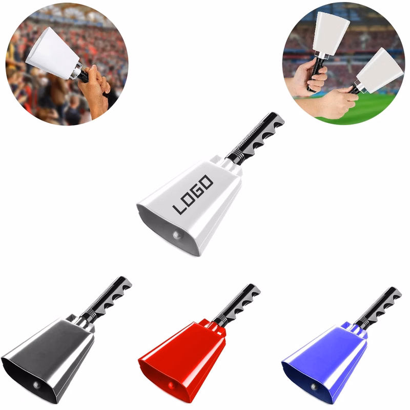 Long Handled Cowbell for Sports Events