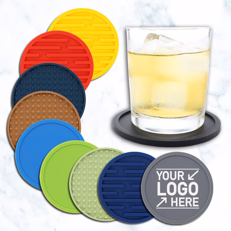 Round Silicone Coaster